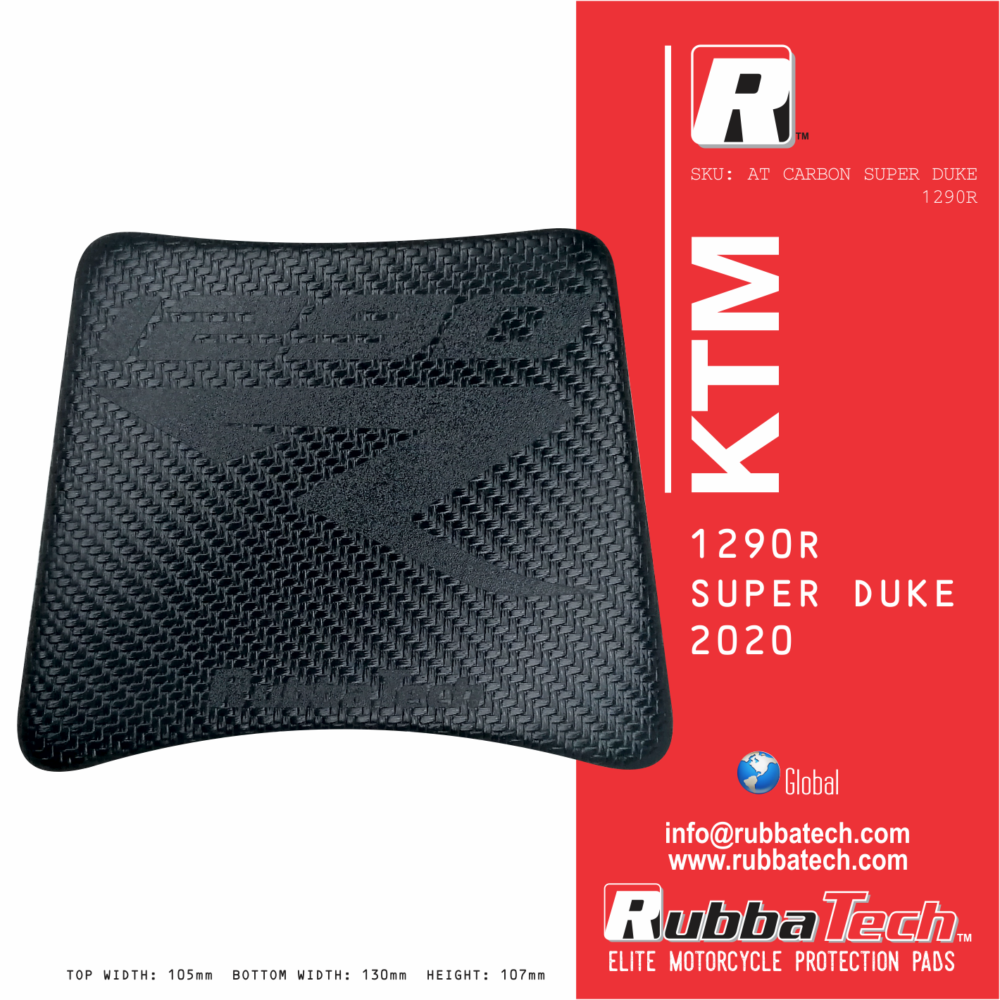 KTM SUPER DUKE 1290 TANK PAD | Tank Protection | Rubbatech