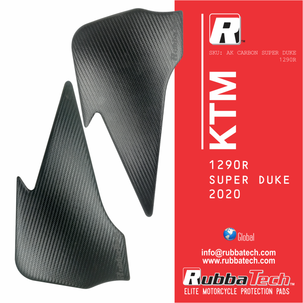 KTM SUPER DUKE 1290 KNEE PADS | Tank Pads | Rubbatech Tank Protection