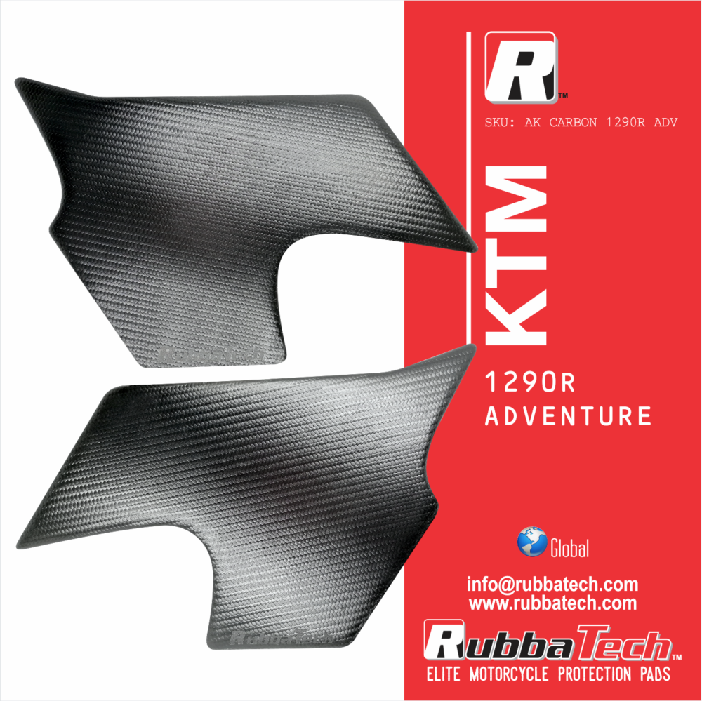 KTM ADVENTURE 1290 KNEE PADS | Tank Pads | Rubbatech Tank Protection