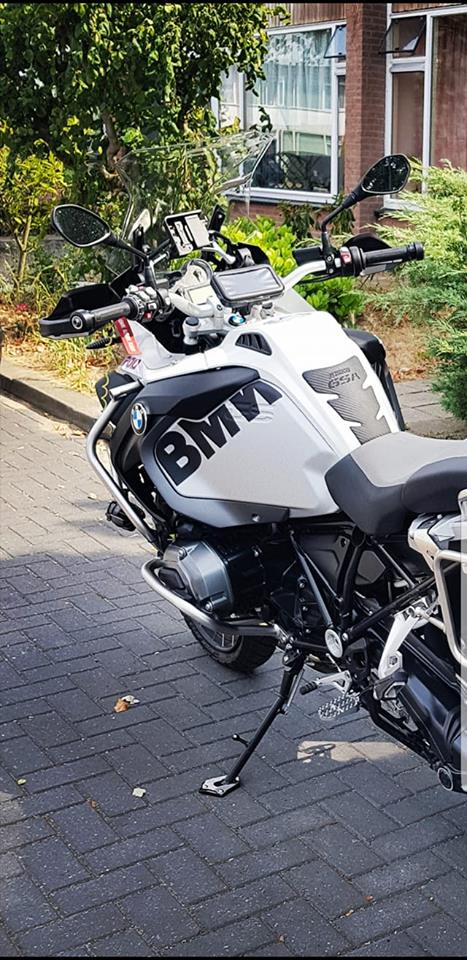 BMW r1200GSA Motorcycle Tank Pad | Premium Rubber Tank Pads