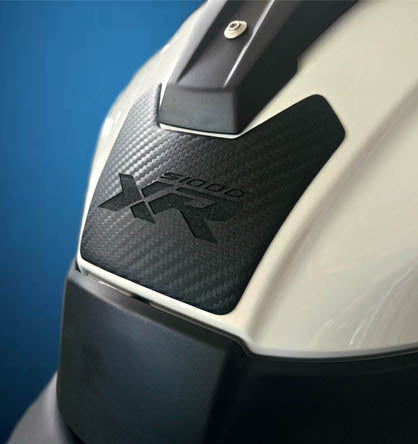 BMW s1000xr Tank Pad | Rubbatech motorcycle tank protector RoadCarver
