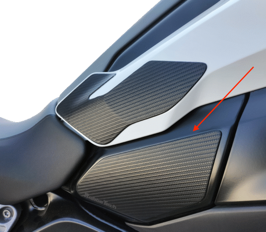 BMW R1300GS lower Side Panel tank protector pads | Rubbatech | Tank protectors, Tank pads (Copy)