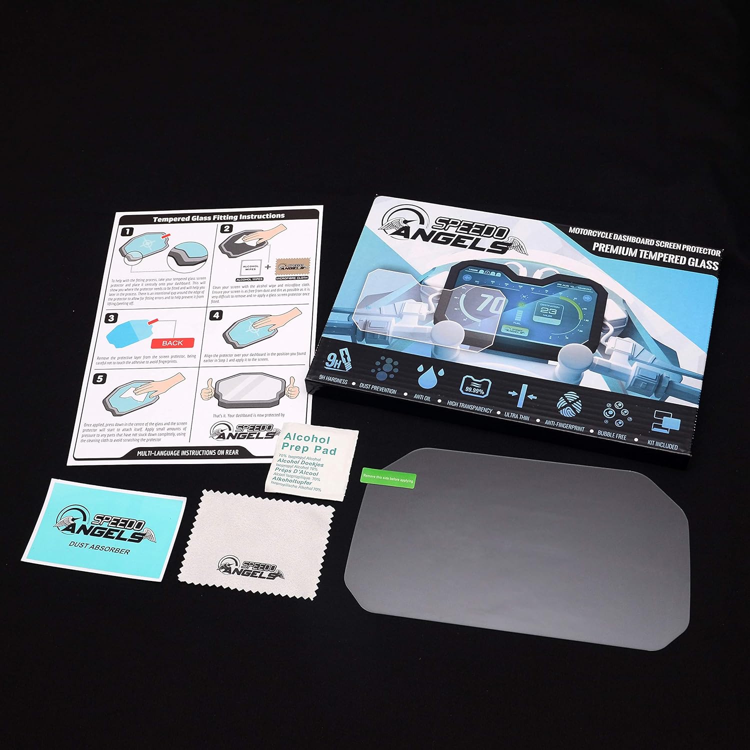 BMW Tempered Glass Screen Protector |  Anti Glare | Road Carver
